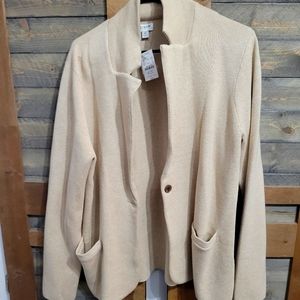 Womens sweater blazer